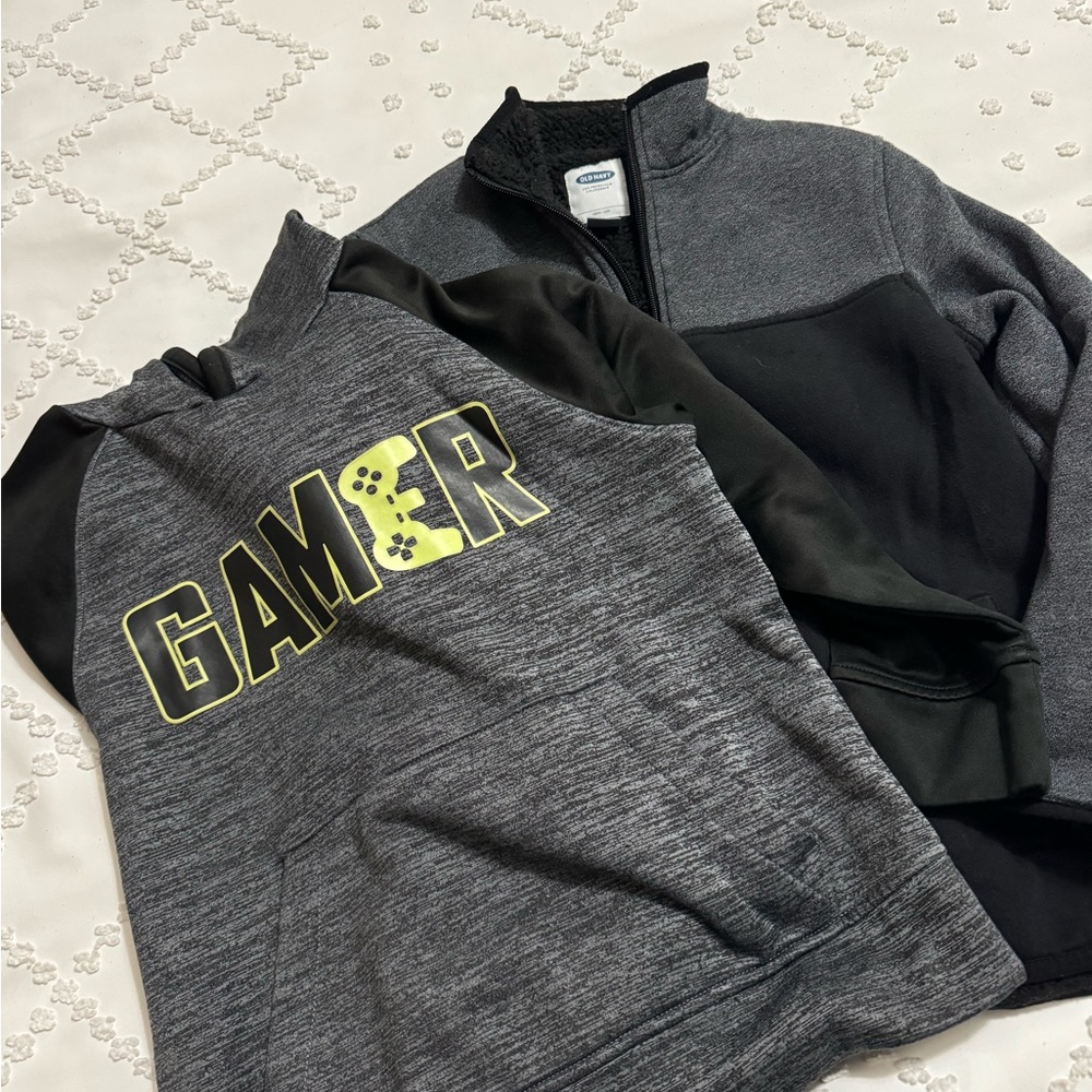 Boys sweat shirt pullover and hoodie